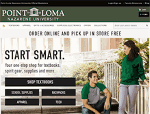 Tablet Screenshot of pointloma.bncollege.com
