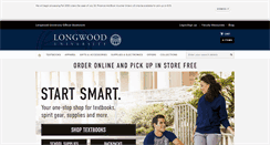 Desktop Screenshot of longwood.bncollege.com