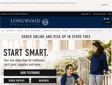 Tablet Screenshot of longwood.bncollege.com
