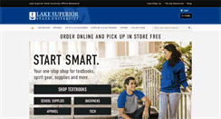 Desktop Screenshot of lssu.bncollege.com