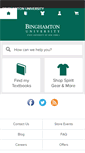 Mobile Screenshot of binghamton.bncollege.com