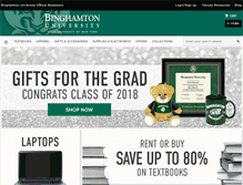 Tablet Screenshot of binghamton.bncollege.com