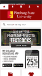 Mobile Screenshot of pittstate.bncollege.com