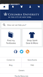 Mobile Screenshot of columbia.bncollege.com