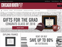 Tablet Screenshot of chicagobooth.bncollege.com