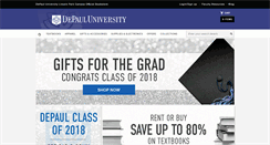 Desktop Screenshot of depaul-lincolnpark.bncollege.com