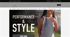 Desktop Screenshot of goucher.bncollege.com