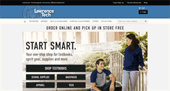 Desktop Screenshot of lawrence-tech.bncollege.com