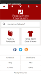 Mobile Screenshot of ferris.bncollege.com