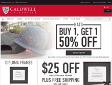 Tablet Screenshot of caldwell.bncollege.com