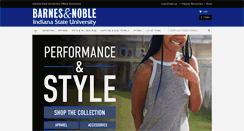 Desktop Screenshot of indiana-state.bncollege.com