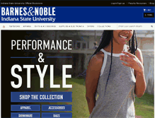 Tablet Screenshot of indiana-state.bncollege.com