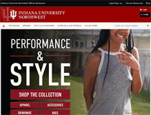 Tablet Screenshot of iun.bncollege.com
