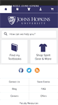 Mobile Screenshot of johns-hopkins.bncollege.com