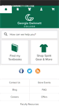 Mobile Screenshot of ggc.bncollege.com