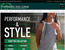 Tablet Screenshot of farmingdale.bncollege.com