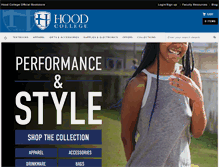 Tablet Screenshot of hood.bncollege.com