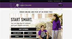 Desktop Screenshot of loras.bncollege.com
